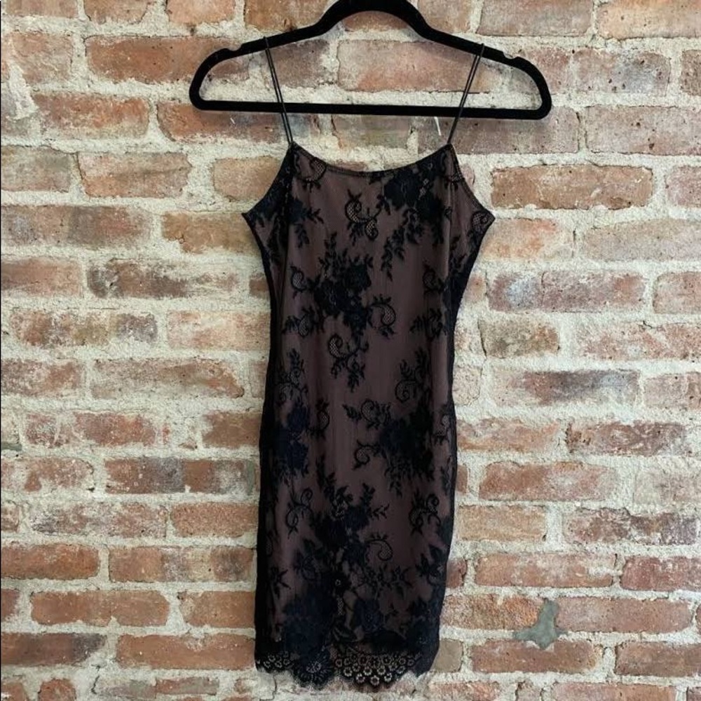 H&M Divided Black Lace Mini